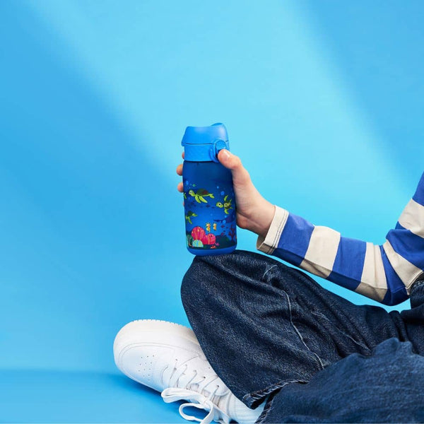 Trinkflasche für Kinder 350 ml ION8 - Sea Turtle