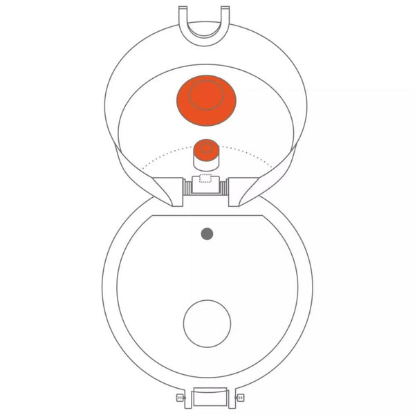 Trinkflasche für Kinder 500 ml ION8 - Camping