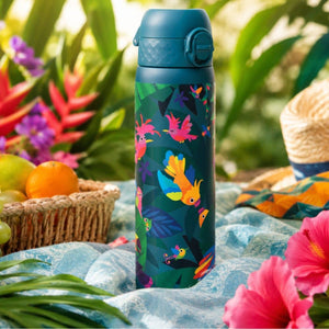 Trinkflasche für Kinder 500 ml ION8 - Exotic Birds