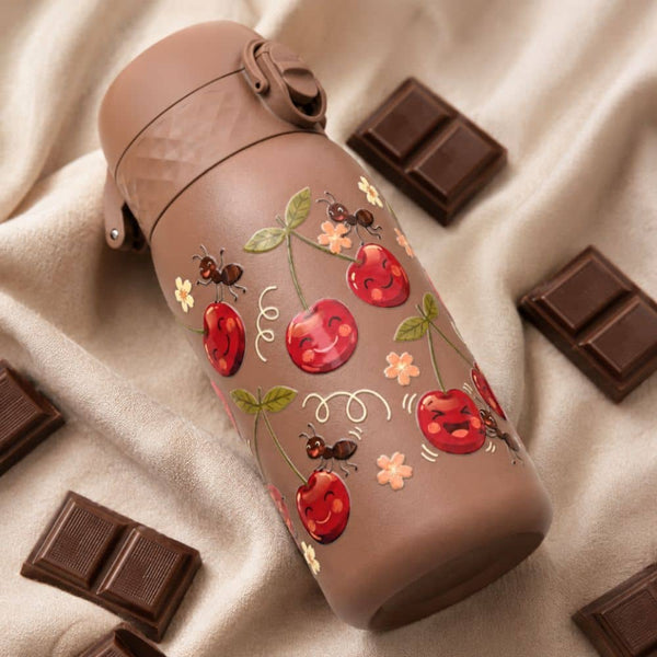 Stahlflasche 400 ml ION8 - Cherries
