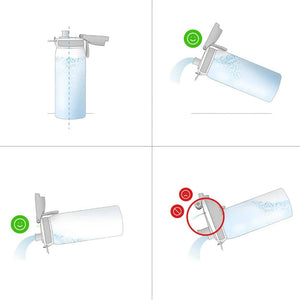 Trinkflasche für Kinder 500 ml ION8 - Red