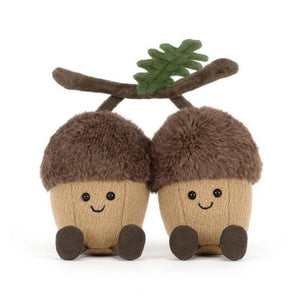 Kuscheltier – Lustige Plüsch-Eicheln Ort & Tum – 18 cm