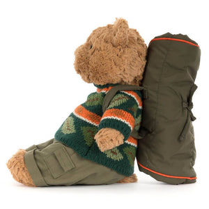 Kuscheltier Plüschbär – Bartholomäus, der Reisende, 26 cm