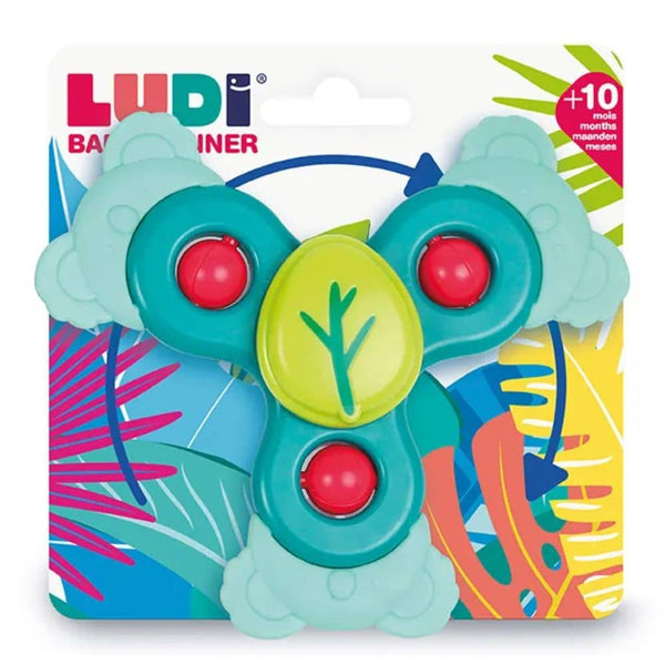 Sensorik-Spinner mit Saugnapf und Beißring – Koala