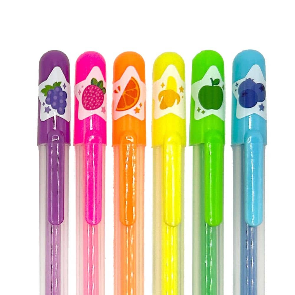 Duftende Gel-Stifte Yummy! – Neon, 6 Stück