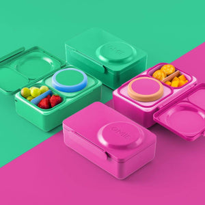 Lunchbox mit Thermosbehälter OmieBox Up - Jade Green