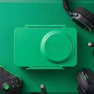 Lunchbox mit Thermosbehälter OmieBox Up - Jade Green