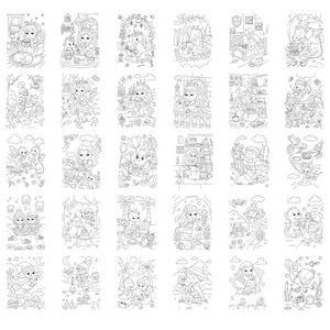Nachfüllkarten – Kidydraw Pad – Es war einmal (30 Stück, ab 6 Jahren)