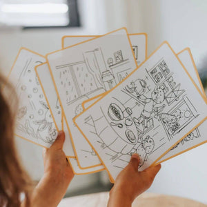 Nachfüllkarten – Kidydraw Pad – Haustiere (30 Stück, ab 6 Jahren)