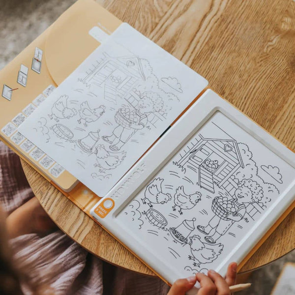 Nachfüllkarten – Kidydraw Pad – Haustiere (30 Stück, ab 6 Jahren)