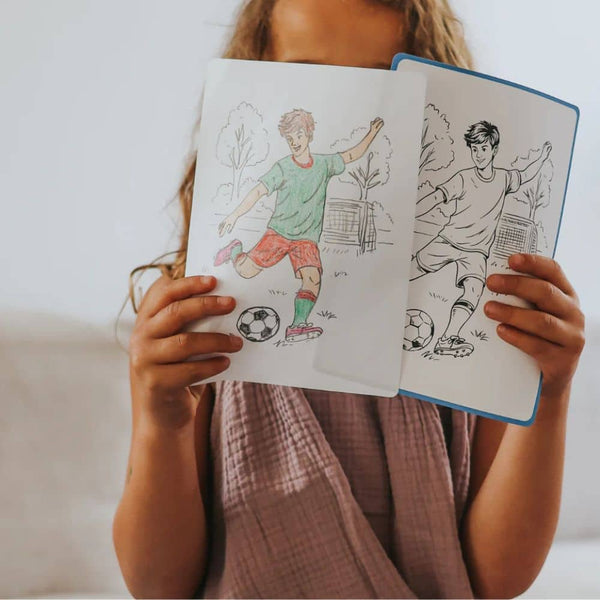 Nachfüllkarten – Kidydraw Pad – Sport (30 Stück, ab 8 Jahren)