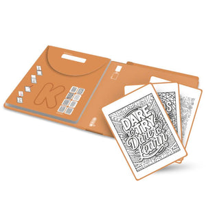 Nachfüllkarten – Kidydraw Pad – Inspirierende Zitate (30 Stück, ab 10 Jahren)