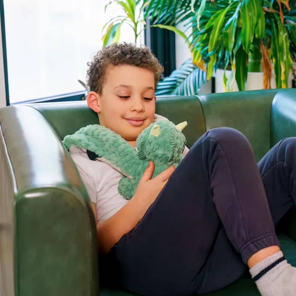 Wärme-Kühl-Kuscheltier - Drache Zephyr (1,1 kg)