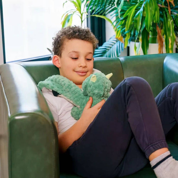 Wärme-Kühl-Kuscheltier - Drache Zephyr (1,1 kg)