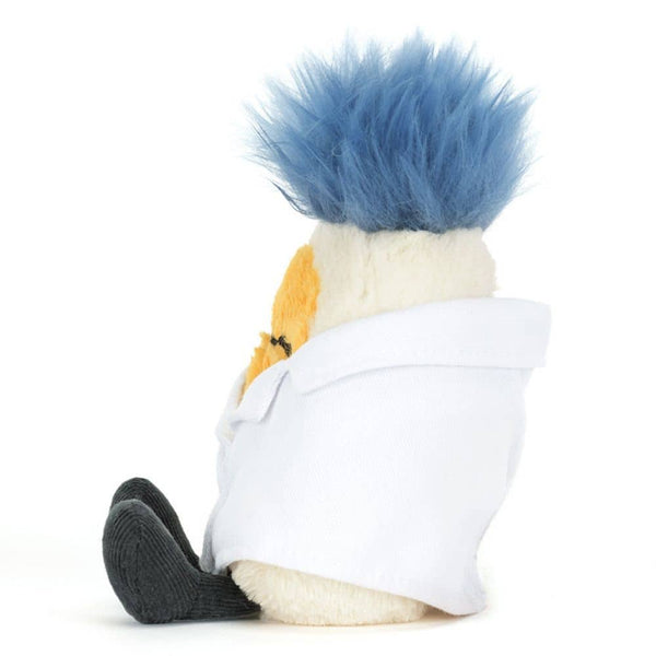 Kuscheltier Ei Wissenschaftler (14 cm)