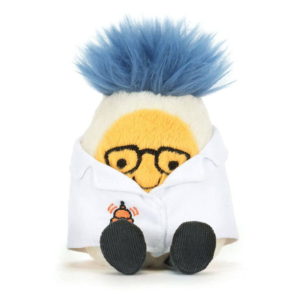 Kuscheltier Ei Wissenschaftler (14 cm)