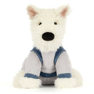 Plüschtier Terrier Astronaut - Cream (23 cm)