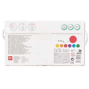 Tupfmarker mit Schaumstoffspitze – Dot Marker (6 Farben)