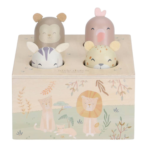 Pop-Up-Spielzeug - Safari Friends