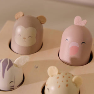 Pop-Up-Spielzeug - Safari Friends