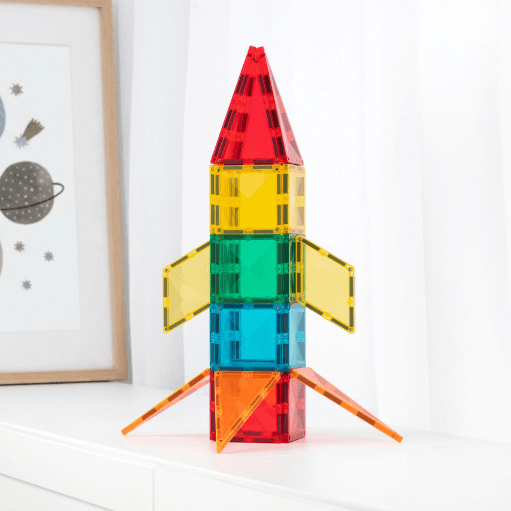 Magnetbausteine – Light Rocket Pack, 30 Teile