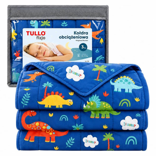 Sensorische Gewichtsdecke – Blau, 4 kg
