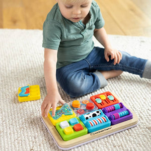 Sensorisches Quadrat PlayTab – Reißverschlüsse