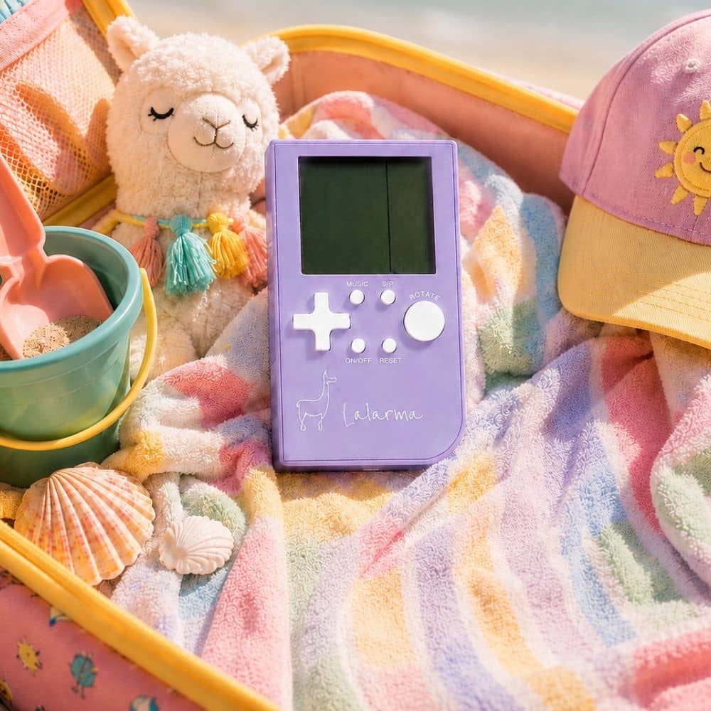 Tragbare Spielkonsole - Pocket Game violett