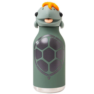 Thermo-Trinkflasche mit Strohhalm Bestie – Schildkröte (460 ml)