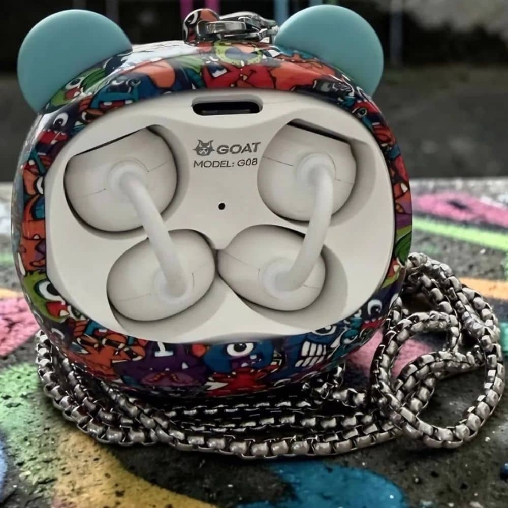 Kopfhörer - GOAT Earbuds Graffiti Monsters (kabellos, mit Mikrofon und Etui)