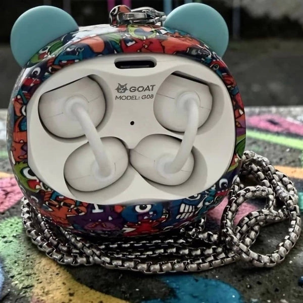 Kopfhörer - GOAT Earbuds Graffiti Monsters (kabellos, mit Mikrofon und Etui)