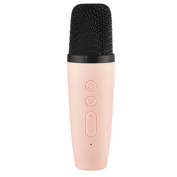 Karaoke-Set - Mini Karaoke-Set Pink (Mikrofon und Lautsprecher)