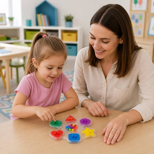 Sensorik-Knetspielzeug - Tullo Squishy Farbsortierer mit Gel