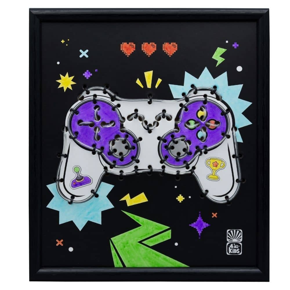 DIY-Leuchtdeko-Set - Neon Gamepad