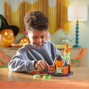 Magnetische Bausteine - microMAGS - Spooky Travel, 24-teilig