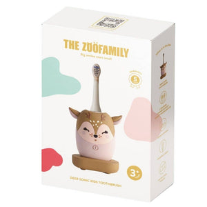 Verpackung der Kinder-Schallzahnbürste Reh von The Zoofamily