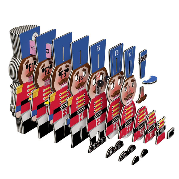 Öko 3D-Puzzle - Nussknacker