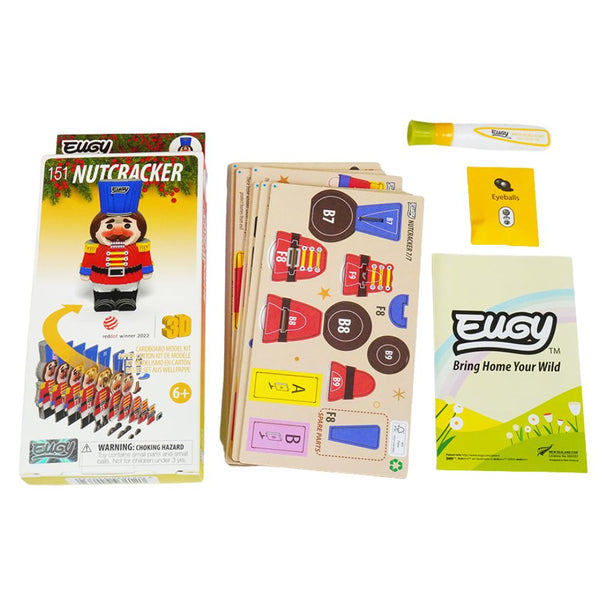 Öko 3D-Puzzle - Nussknacker