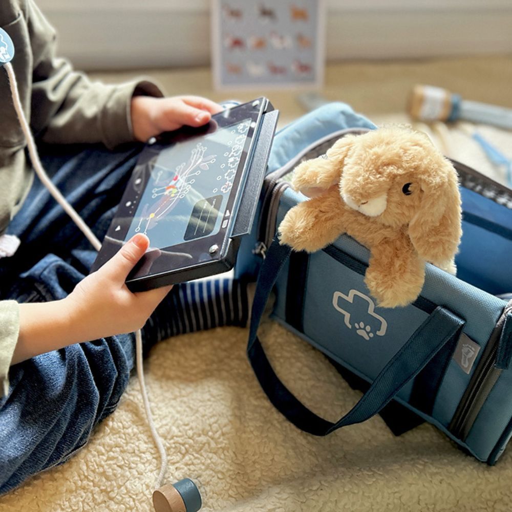 Rollenspielset Arzttasche - Tierarzt-Tasche mit Hase