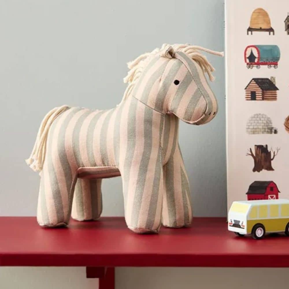 Kuscheltier Pferd Sam AIDEN von Kid's Concept mit Streifen