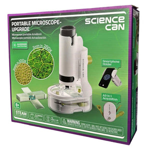 Verpackung des tragbaren Mikroskops von Science Can