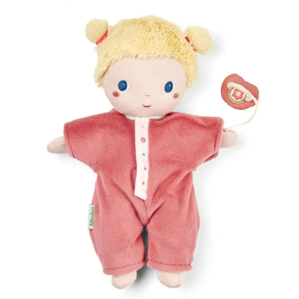 Babypuppe Nina von Lilliputiens mit Schnuller an der Kette