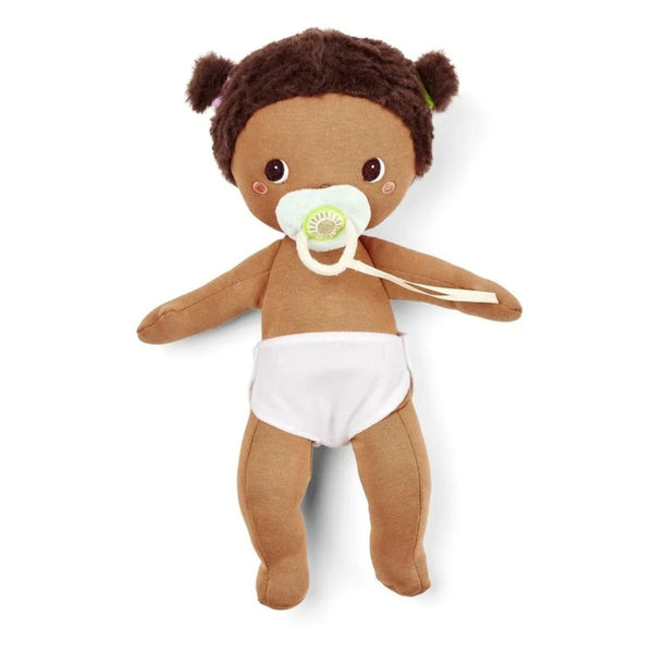Babypuppe Nour von Lilliputiens mit Windel und Schnuller