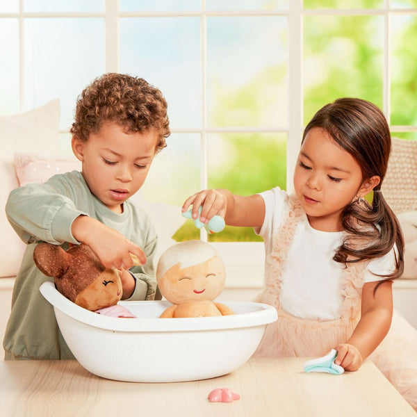 Badepuppe - Bath Doll Junge, blond (35 cm)