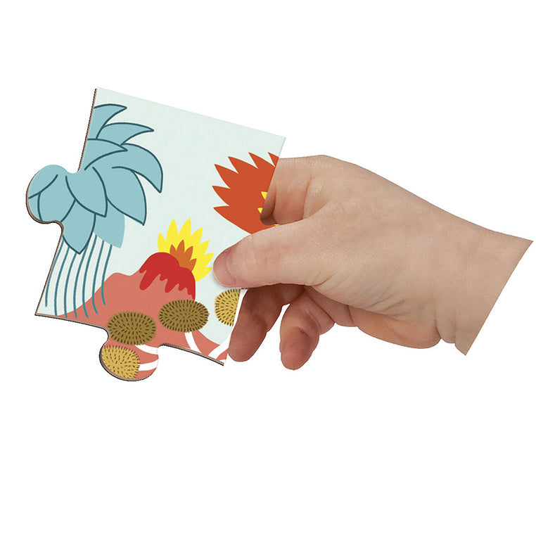 Janod Magnetpuzzle Magneti'Puzzles Dinosaurier