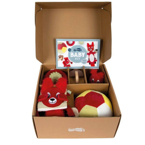 Small Foot Geschenkset Baby-Box - Entdecken und Kennenlernen, 6 Teile - Ansicht 3
