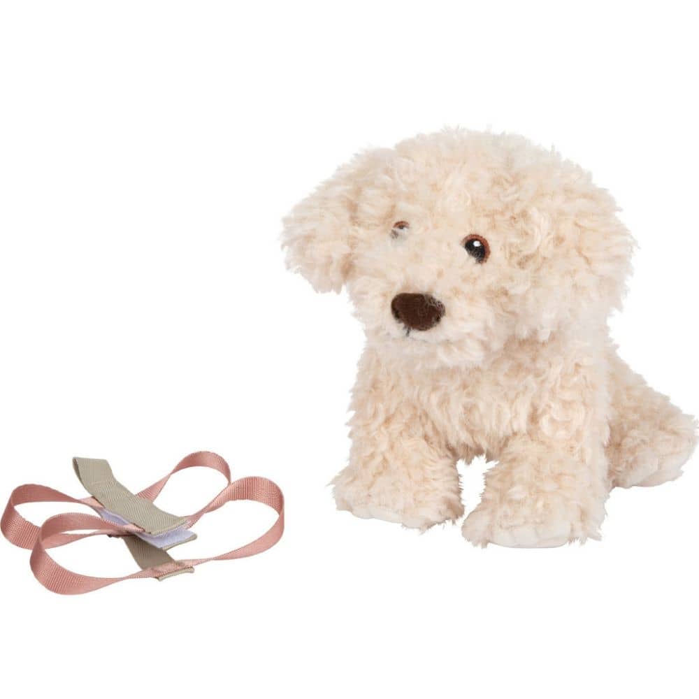 Small Foot Plüschhund mit rosa Transporttasche und Pflegeset - Produktbild