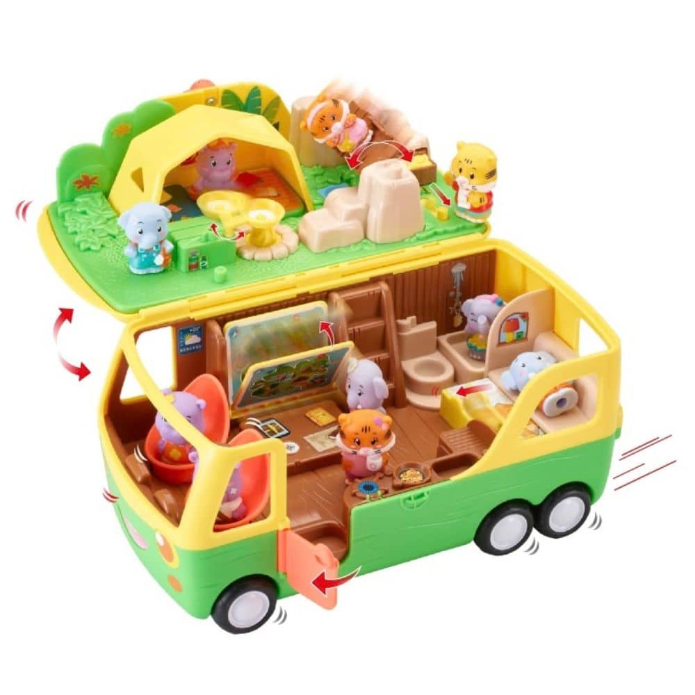 Klorofil Safari Wohnmobil mit Nilpferd Henri
