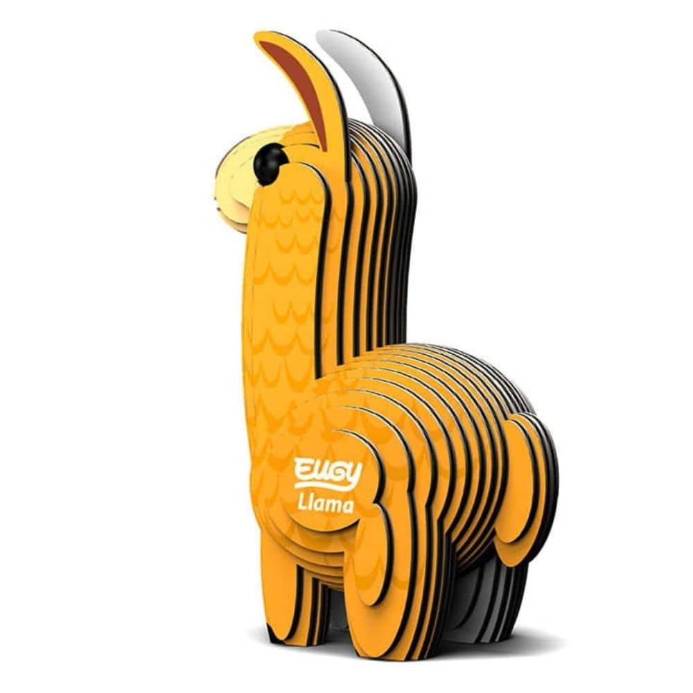 Eugy 3D-Puzzle aus Karton Lama
