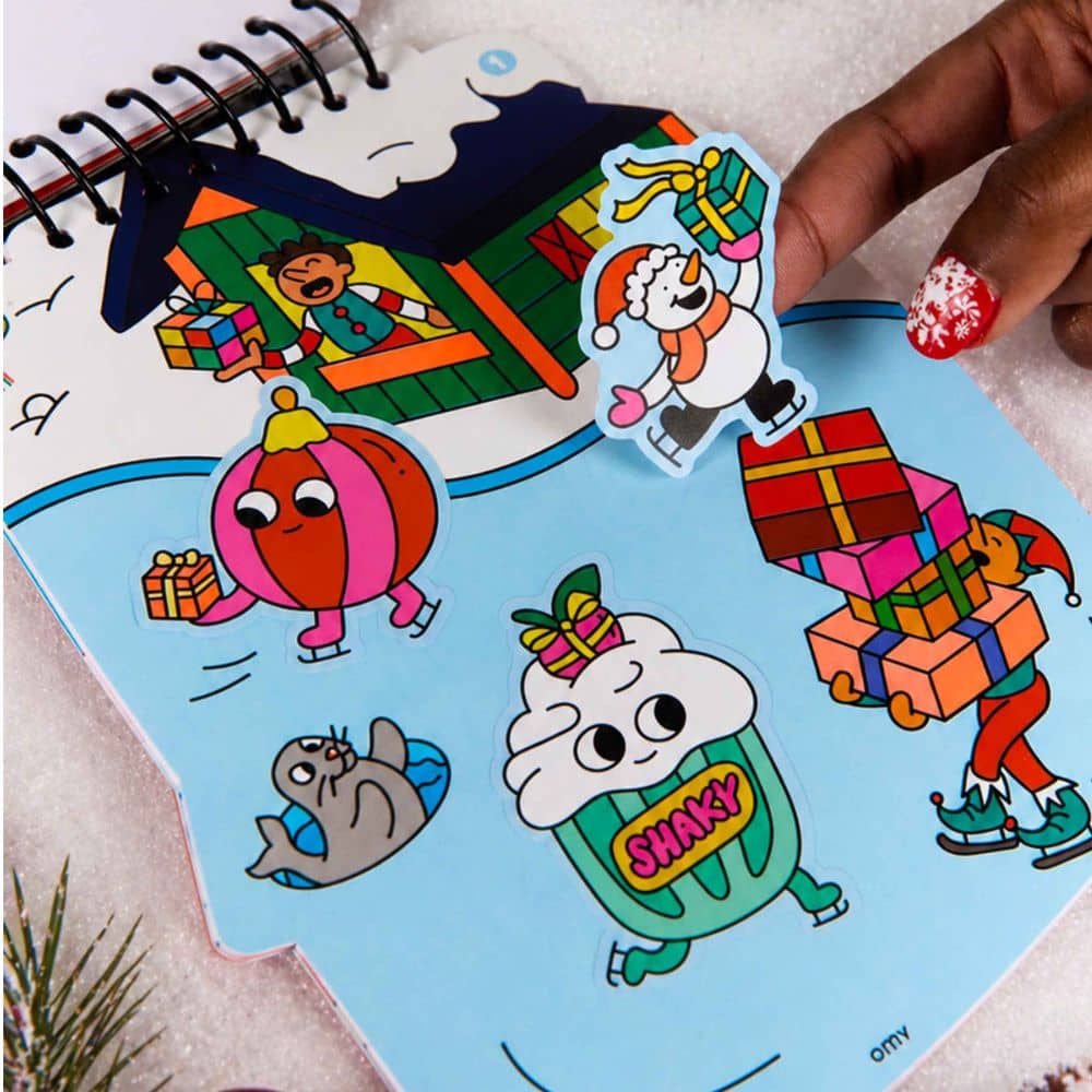 Stickerheft Christmas von OMY